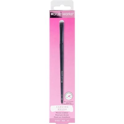 Brocha de talla No. 17 de Brushworks - Herramienta de precisión para maquillaje de ojos Brocha de talla No. 17 de Brushworks - Herramienta de precisión para maquillaje de ojos