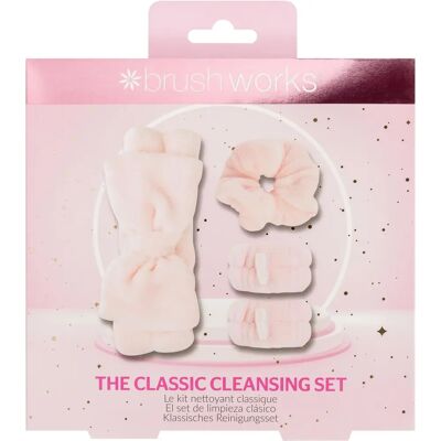 BRUSHWORKS The Classic Cleansing - Makeup Headband & Microfiber Scrunchie Set BRUSHWORKS The Classic Cleansing - Makeup Headband & Microfiber Scrunchie Set