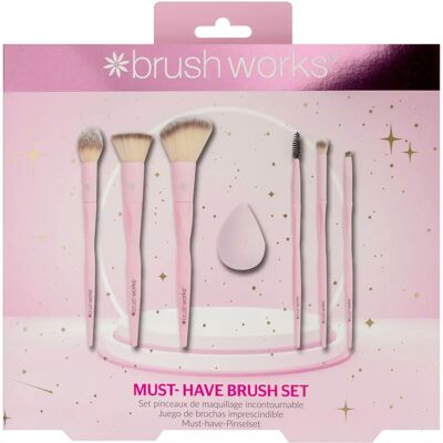 Brushworks Must-Have Meikkisivellinsetti - Kasvopaletit Brushworks Must-Have Meikkisivellinsetti - Kasvopaletit