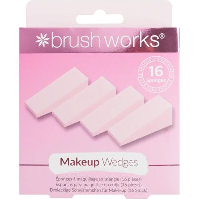 BRUSHWORKS Makeup Wedges - 16 kappale BRUSHWORKS Makeup Wedges - 16 kappale