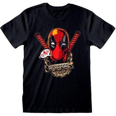 Heroes inc. Deadpool Gangsta T-Shirt - Vêtements décontractés - Publicité Heroes inc. Deadpool Gangsta T-Shirt - Vêtements décontractés - Publicité