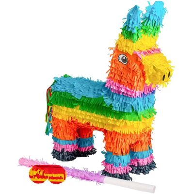 Fax Potato - 3pc Pinata Set - Rose Baton - Donkey - Pinata Fax Potato - 3pc Pinata Set - Rose Baton - Donkey - Pinata
