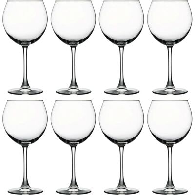 Pasabahce Enoteca Wine Glasses Set - Red & White - 8 pcs Pasabahce Enoteca Wine Glasses Set - Red & White - 8 pcs