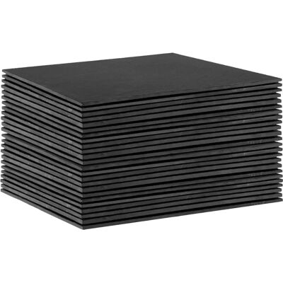 Argon - Linea Square Slate - 33cm - Natural - Placemats Argon - Linea Square Slate - 33cm - Natural - Placemats