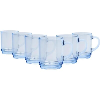 Duralex Marine 260ml Verres à Café Versailles - Pack de Six - Publicité Duralex Marine 260ml Verres à Café Versailles - Pack de Six - Publicité