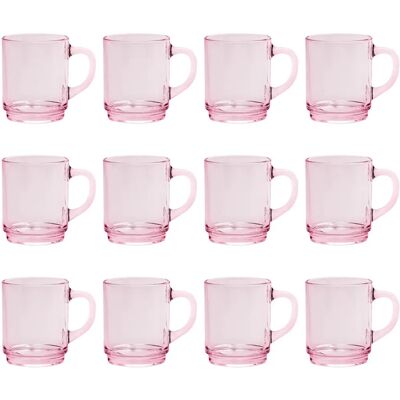 Duralex Versailles Pink Coffee Mug - Coffee Mug Duralex Versailles Pink Coffee Mug - Coffee Mug