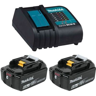 Makita - BL1860 - 18V 6.0Ah - DC18SD Charger - Battery Kit Makita - BL1860 - 18V 6.0Ah - DC18SD Charger - Battery Kit