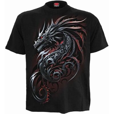 Spiral Direct Ltd - Dragon Shards - Black - M - T-Shirt Spiral Direct Ltd - Dragon Shards - Black - M - T-Shirt