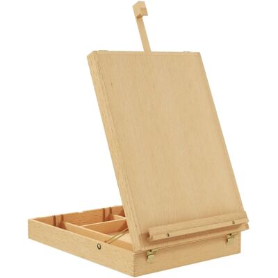 Vinsetto Wooden Table Easel - Adjustable Beechwood Art Support - Artist Drawing & Sketching Vinsetto Wooden Table Easel - Adjustable Beechwood Art Support - Artist Drawing & Sketching