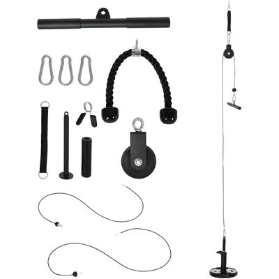 SPORTNOW - Cable Pulley System - Lat Pull Down SPORTNOW - Cable Pulley System - Lat Pull Down