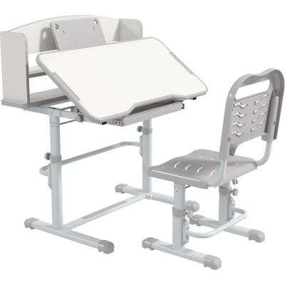 ZONEKIZ - Height Adjustable Kids Desk and Chair Set ZONEKIZ - Height Adjustable Kids Desk and Chair Set