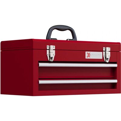 DURHAND - 2-drawer - Red - Tool Chest DURHAND - 2-drawer - Red - Tool Chest