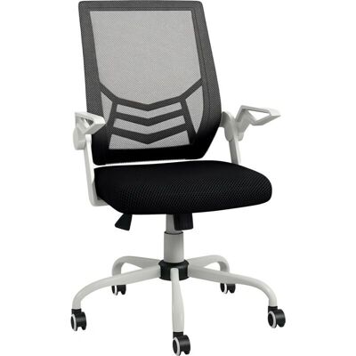 Vinsetto - Mesh Chair - Black - Lumbar - Office Chair Vinsetto - Mesh Chair - Black - Lumbar - Office Chair