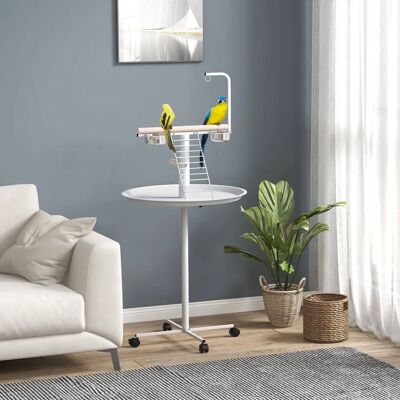 PawHut - Bird Table - Four Wheels - Bird Table PawHut - Bird Table - Four Wheels - Bird Table