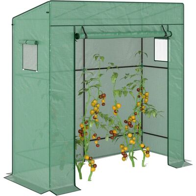 Outsunny - Walk-in Garden Green House - Green - Garden greenhouse Outsunny - Walk-in Garden Green House - Green - Garden greenhouse