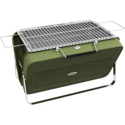 Outsunny - Portable BBQ Grill - Green - Barbecue Grill Outsunny - Portable BBQ Grill - Green - Barbecue Grill
