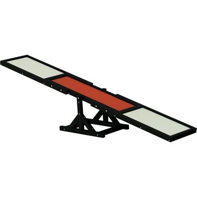 PawHut Wooden Pet Seesaw - Black - Wood - Anti-slip - Seesaw PawHut Wooden Pet Seesaw - Black - Wood - Anti-slip - Seesaw