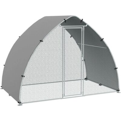 PawHut Walk-In Chicken Run - 4-6 Chickens - 3x1.9x2.2 m - Chicken Run PawHut Walk-In Chicken Run - 4-6 Chickens - 3x1.9x2.2 m - Chicken Run