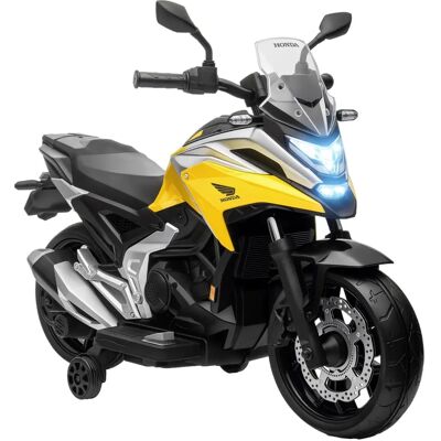 AIYAPLAY Honda Licensed 12V Kids Electric Bike - Yellow AIYAPLAY Honda Licensed 12V Kids Electric Bike - Yellow