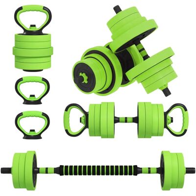 SPORTNOW - 30kg Set - Dumbbells - Barbell - Fitness Gear SPORTNOW - 30kg Set - Dumbbells - Barbell - Fitness Gear
