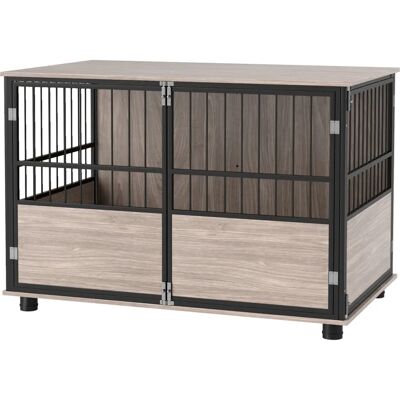 PawHut - 100cm Furniture Style - 3 doors - Dog crate PawHut - 100cm Furniture Style - 3 doors - Dog crate