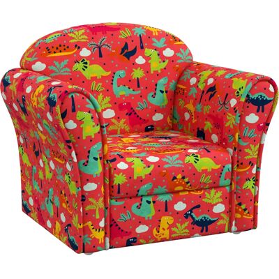 AIYAPLAY - Sofa Chair - Red - Dinosaur - Kids sofa chair AIYAPLAY - Sofa Chair - Red - Dinosaur - Kids sofa chair