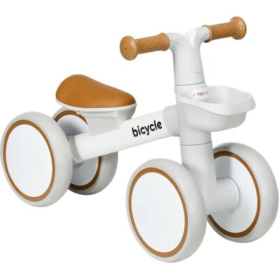 AIYAPLAY - Balance - Adjustable Seat - White - Bike AIYAPLAY - Balance - Adjustable Seat - White - Bike