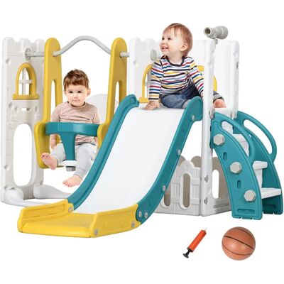 AIYAPLAY - 6-in-1 Toddler Climber Set - Yellow AIYAPLAY - 6-in-1 Toddler Climber Set - Yellow