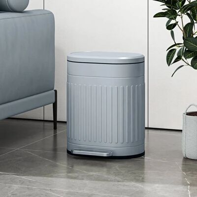 HOMCOM 20L Pedal Bin with Soft-close Lid - Pedal bin HOMCOM 20L Pedal Bin with Soft-close Lid - Pedal bin