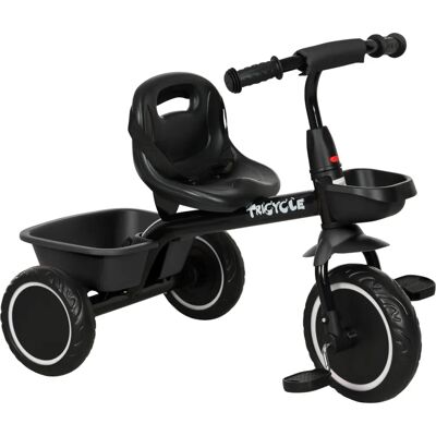 AIYAPLAY - Trike - Black - Adjustable Seat - Kids Trike AIYAPLAY - Trike - Black - Adjustable Seat - Kids Trike