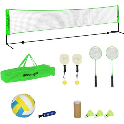 SPORTNOW - Badminton Net Set - Height Adjustable - Multi-Sport - Net Set SPORTNOW - Badminton Net Set - Height Adjustable - Multi-Sport - Net Set