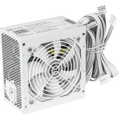 Vida White 650W Power Supply - ATX 12V, 120mm Fan, Pci-E, Sata Vida White 650W Power Supply - ATX 12V, 120mm Fan, Pci-E, Sata