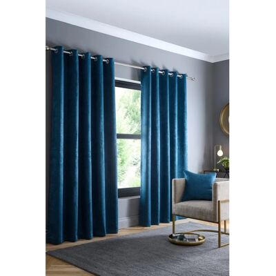 Fusion Model Granatowe Zasłony Zaciemniające - Curtains Fusion Model Granatowe Zasłony Zaciemniające - Curtains
