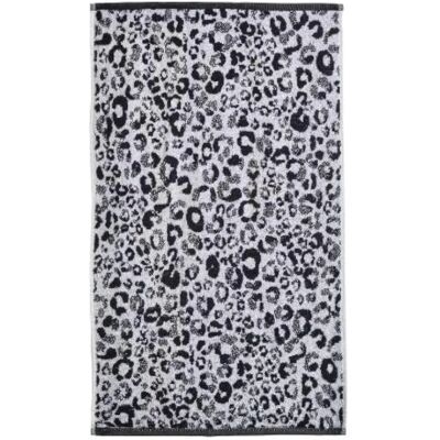 Toalla con estampado animal negro de Fusion - Toalla Toalla con estampado animal negro de Fusion - Toalla