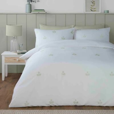 Serene Emily Embroidered Duvet Cover Bedding Set - Bedding Set Serene Emily Embroidered Duvet Cover Bedding Set - Bedding Set
