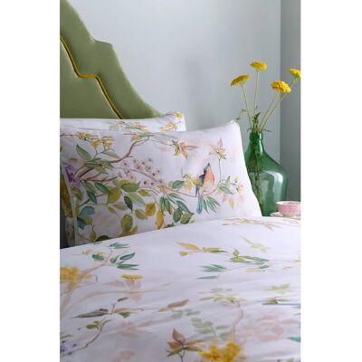 Appletree Arianna Floreale Federa Copripiumino Naturale - Set di Biancheria da Letto Appletree Arianna Floreale Federa Copripiumino Naturale - Set di Biancheria da Letto