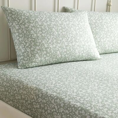 Dreams & Drapes Tess Floral Bed Linen Fitted Sheet - Bed linen Dreams & Drapes Tess Floral Bed Linen Fitted Sheet - Bed linen