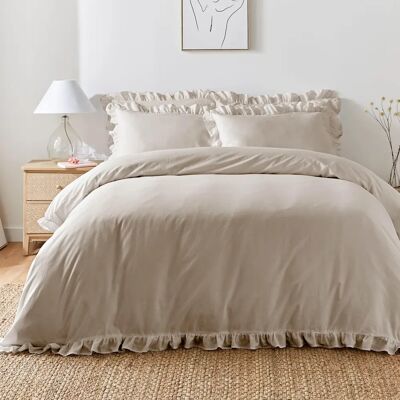 Appletree Cassia Frill Duvet Cover Bedding Set - Bedding Set Appletree Cassia Frill Duvet Cover Bedding Set - Bedding Set