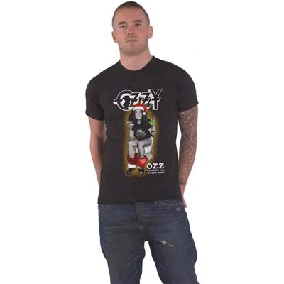 HeyRusty Ozzy Osbourne Ozz Bless Us All Svart T-shirt HeyRusty Ozzy Osbourne Ozz Bless Us All Svart T-shirt