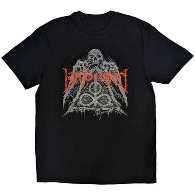 Lamb Of God Skalle Pyramide Logga XXL - T-Shirt Lamb Of God Skalle Pyramide Logga XXL - T-Shirt