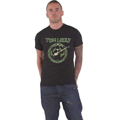 Thin Lizzy Keltiskt Ring T-Shirt - T-shirt Thin Lizzy Keltiskt Ring T-Shirt - T-shirt