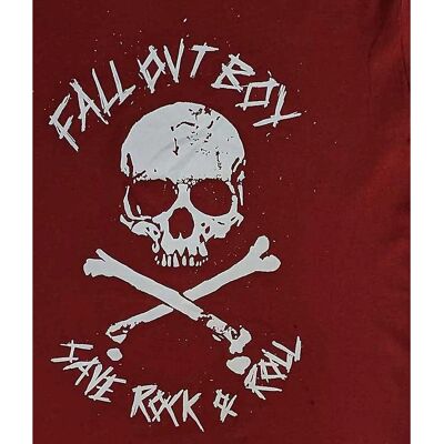Fall Out Boy Save R&R Röd XXL T-shirt Fall Out Boy Save R&R Röd XXL T-shirt