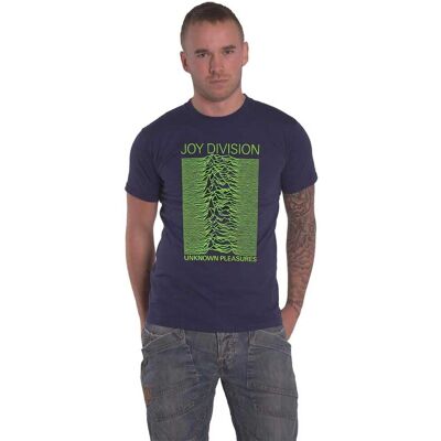 Joy Division X-Large T-Shirt Unisexe Bleu Marine - T-Shirt - Publicité Joy Division X-Large T-Shirt Unisexe Bleu Marine - T-Shirt - Publicité