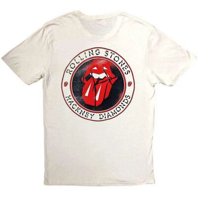 The Rolling Stones Hackney Diamonds Circle Label T-shirt - T-shirt The Rolling Stones Hackney Diamonds Circle Label T-shirt - T-shirt