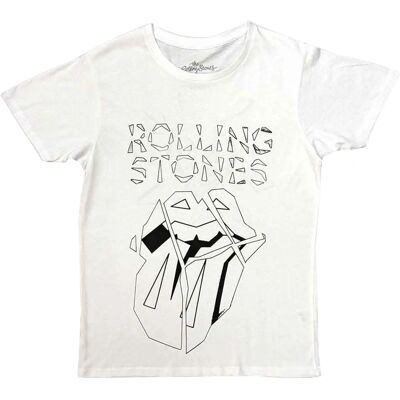 Rolling Stones Hackney Diamonds Diamant Tunga Kontur T-shirt - T-shirt Rolling Stones Hackney Diamonds Diamant Tunga Kontur T-shirt - T-shirt