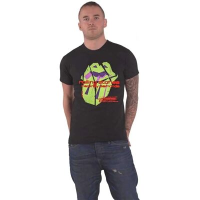 The Rolling Stones Hackney Diamonds Neon Tongue Black XXL - T-shirt The Rolling Stones Hackney Diamonds Neon Tongue Black XXL - T-shirt