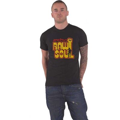 James Brown Rå Själ Svart Medium - T-shirt James Brown Rå Själ Svart Medium - T-shirt