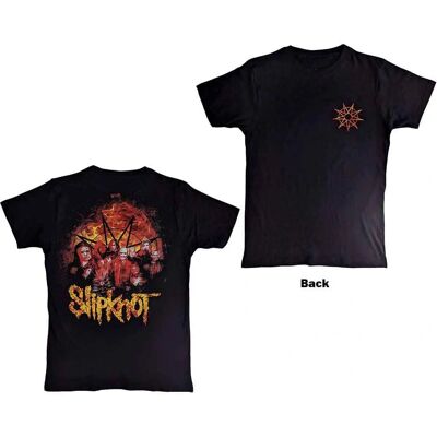 Slipknot The End So Far Flame T-shirt - Band T-shirt Slipknot The End So Far Flame T-shirt - Band T-shirt