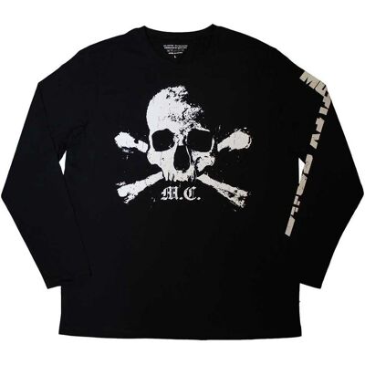 Motley Crue Orbit Skull Long Sleeve T-Shirt - T-Shirt Motley Crue Orbit Skull Long Sleeve T-Shirt - T-Shirt