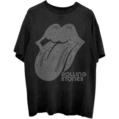 Officiell T-shirt från The Rolling Stones - Holografisk Tunga - Rock Officiell T-shirt från The Rolling Stones - Holografisk Tunga - Rock